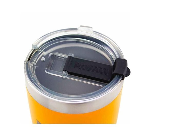 DEWALT 30 Oz. Yellow Powder Coated Tumbler, large image number 1