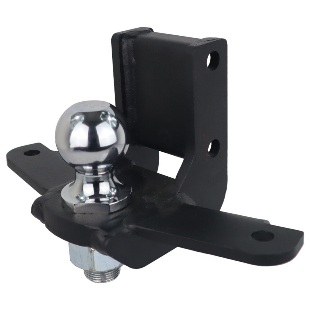 Shocker Hitch 14K 2 Inch Air Receiver Hitch & Drop Sway Bar Tab Ball Mount 2-5/16in Hitch Balls, large image number 5