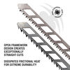 Spyder 4 Inch, 10-TPI, Skeleton T-Shank CRV Jig Saw Blades for Wood, 2 Pieces, small image number 3