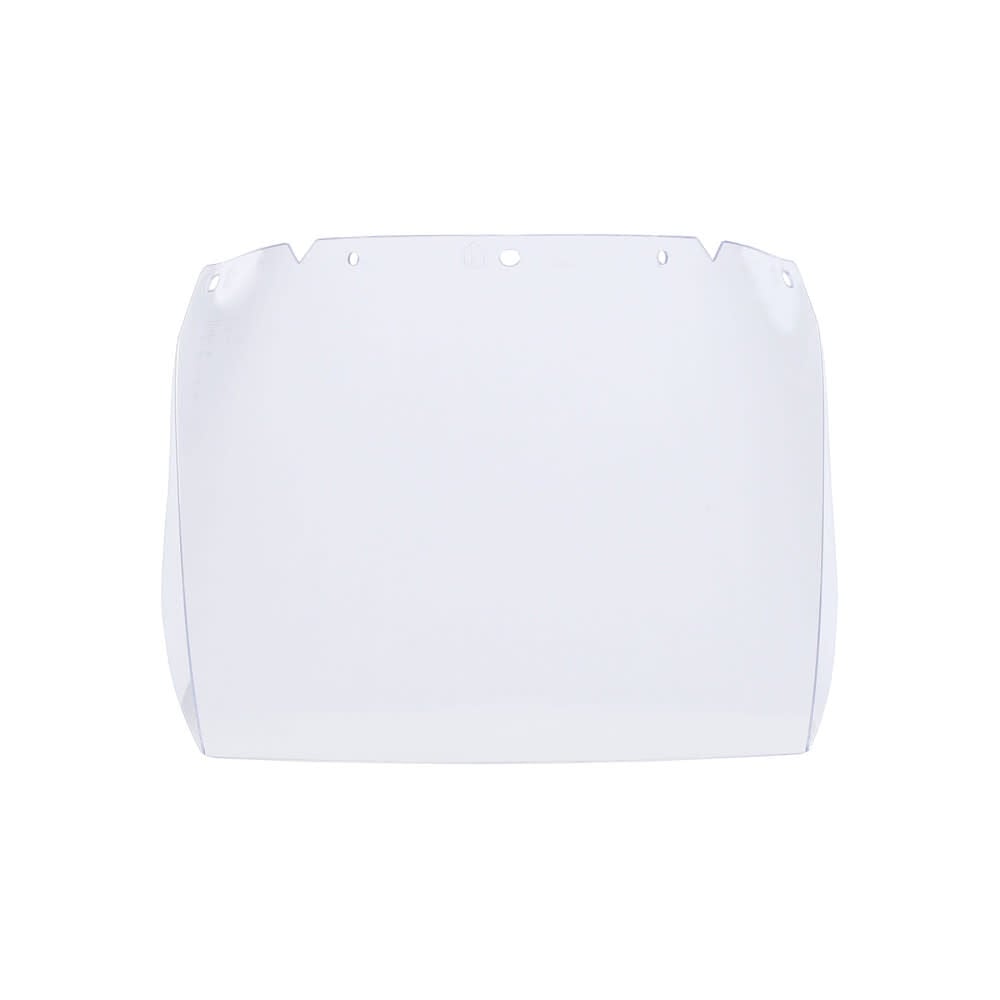 MSA Safety Works V-Gard Visor, Contoured, Clear PC (8 Inch x 17 Inch x.06 Inch), large image number 1