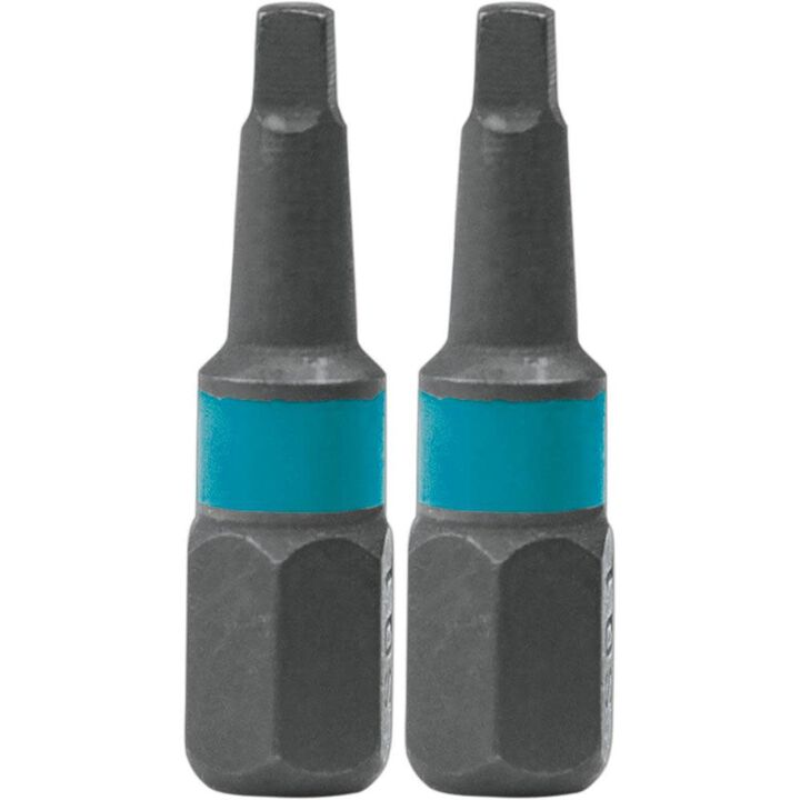 Makita Impact X #1 Square Recess 1 Insert Bit 2/pk