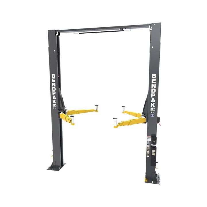 Bendpak 12APX-192 12000 Lbs High-Rise Clearfloor Two-Post Car Lift W/Pads, large image number 7