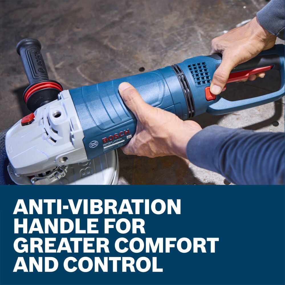 Bosch 9 Inch Large Angle Grinder 15 Amp, large image number 5