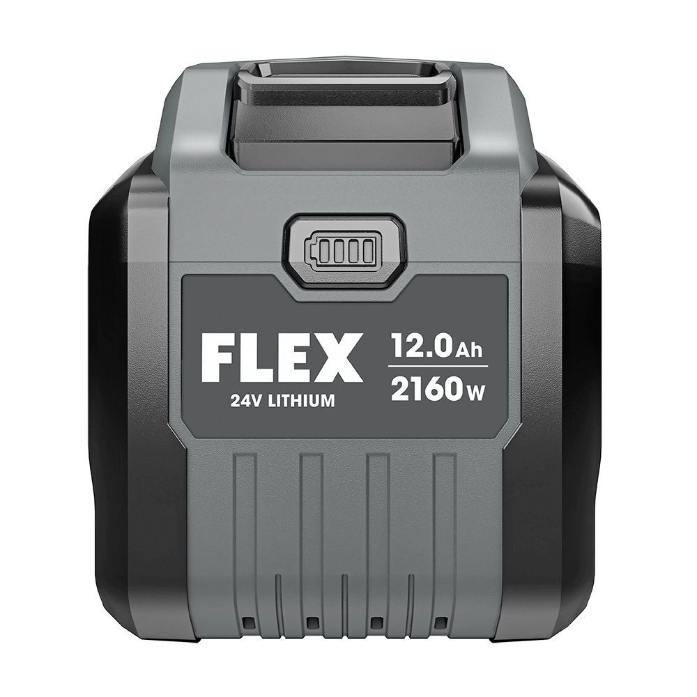 FLEX 24V 12Ah Lithium Ion Power Tool Battery Pack with Fuel Indicator, large image number 2