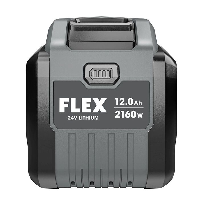 FLEX 24V 12Ah Lithium Ion Power Tool Battery Pack with Fuel Indicator, large image number 1