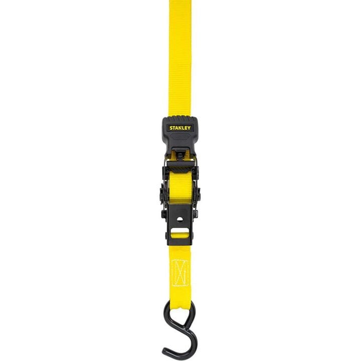 Stanley 1in x 10' Ratchet Straps 1500 Lb Break Strength 2pk, large image number 1