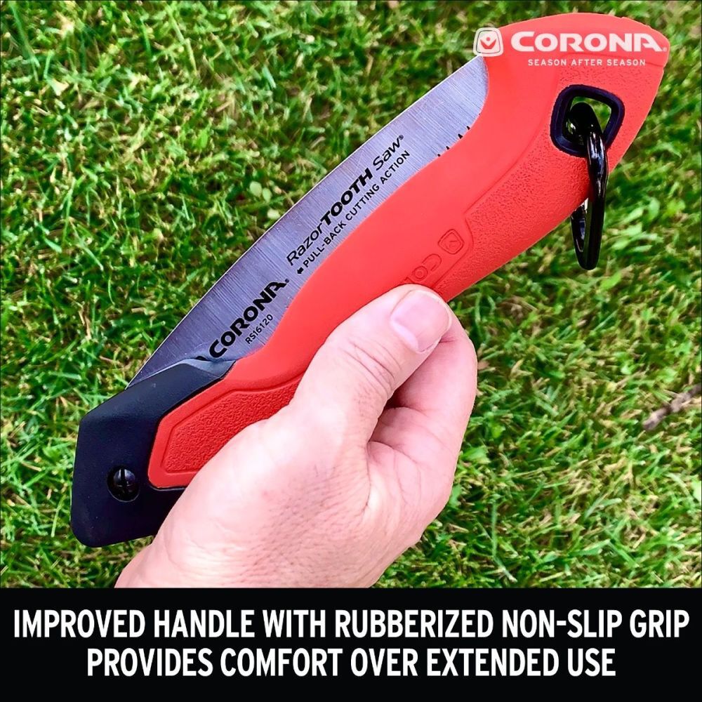 Corona Pruning Saw 7in RazorTOOTH Carbon Steel Curved Folding, large image number 7