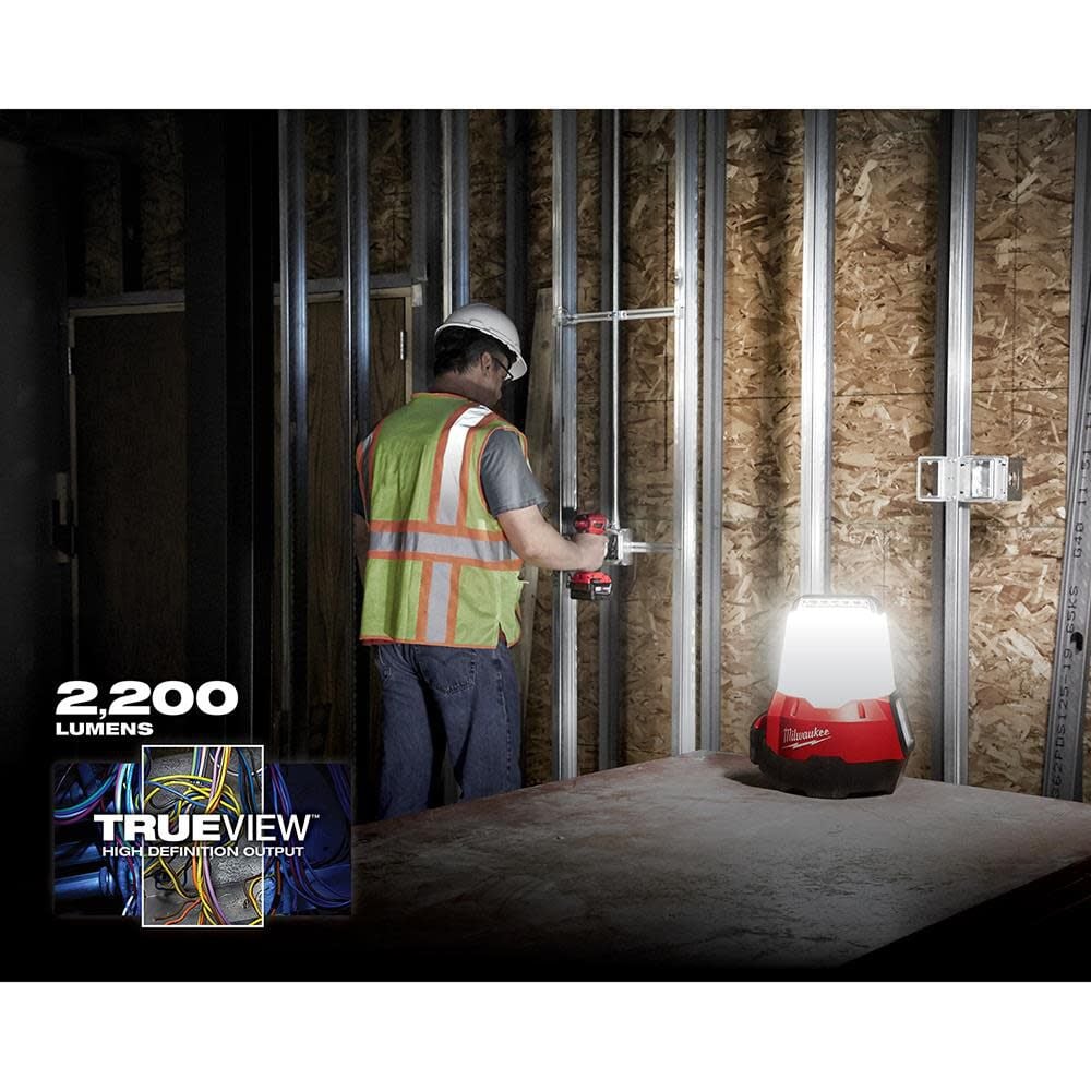 Milwaukee M18 Radius Compact Site Light With Flood Mode Bare Tool 2144 20 Simolary simolary.com 8