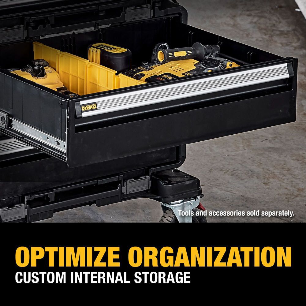 DEWALT TOUGHSYSTEM 2.0 DXL 30 Inch 1 Deep Drawer Unit, large image number 8
