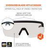 Ergodyne Skullerz AEGIR Safety Glasses In Outdoor Lens Matte Black Frame Anti-Fog, small image number 2