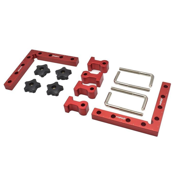 Big Horn 5-1/2 Inch Aluminum Alloy Steel 90 Degree Position Square Set, large image number 3