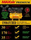 MAXair Air Compressor 13 HP 30 Gallon Gasoline Truck Mount, small image number 2