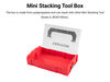 Tekton 3/8 Inch Long Bits with Stacking Organizer, 1/8-3/8 Inch, 3-10 mm, 56 Pieces, small image number 3