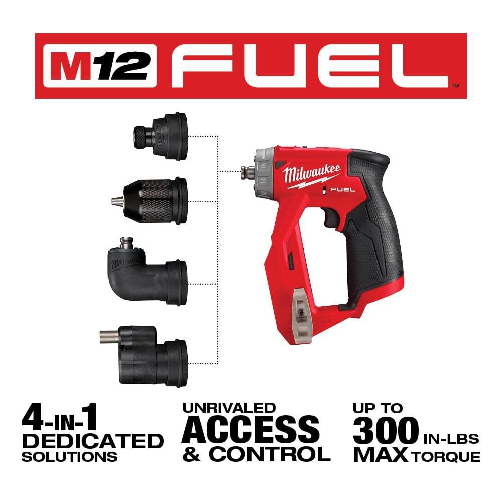Milwaukee M12 Fuel Installation Drill Driver Bare Tool 2505 20 - Image 3
