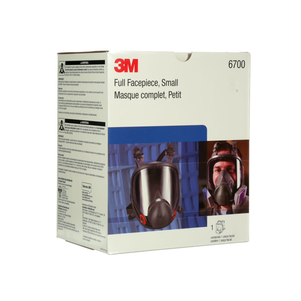 3M Full Facepiece Reusable Respirator 6700 Small 05113854145