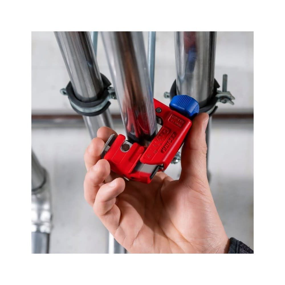 Knipex TubiX S 3 Inch Ball Bearing Steel/Zinc Pipe Cutter, large image number 13