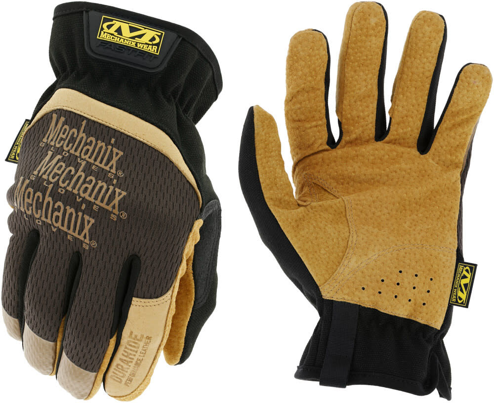 Mechanix Wear Leather FastFit Gloves Size Medium - LFF-75-009