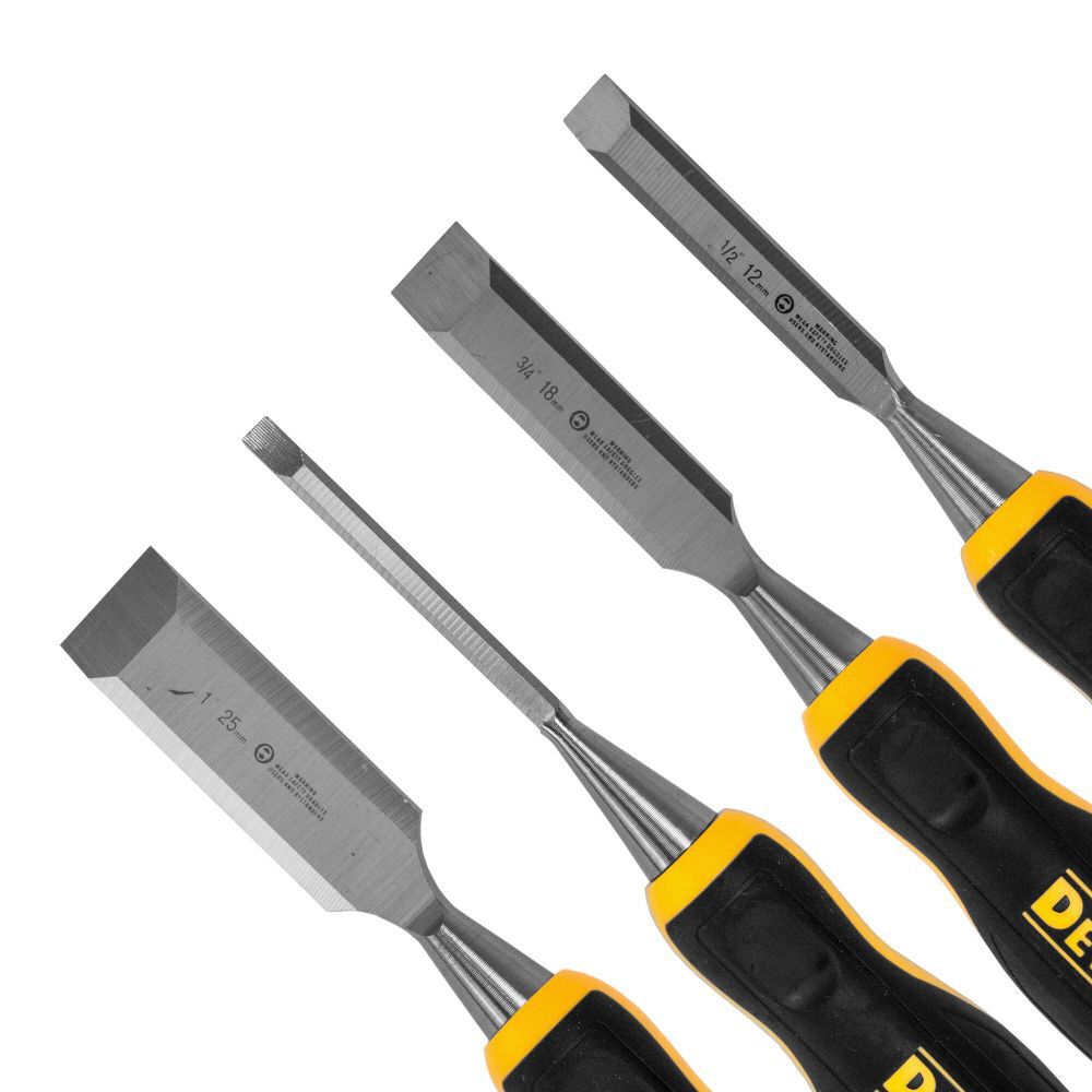 DEWALT 4 Piece Wood Chisel Set DWHT16063 Acme Tools