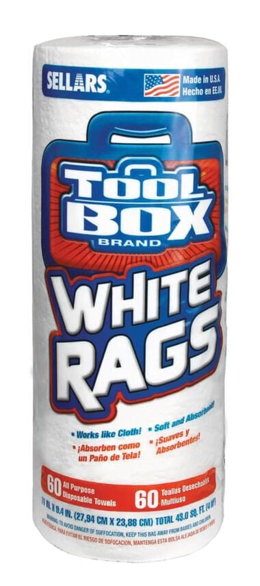 Sellars White Rags on a Roll