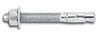 DEWALT 1 In. x 6 In. Power-Stud Carbon Steel Wedge Expansion Anchor - 10 Anchors, small image number 1