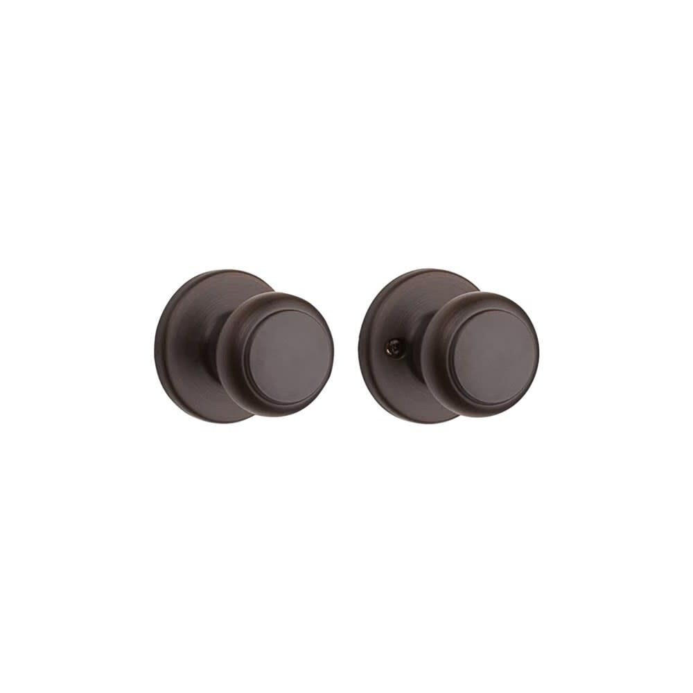 Kwikset Venetian Bronze Hall/Closet Cove Passage Door Knob, large image number 1