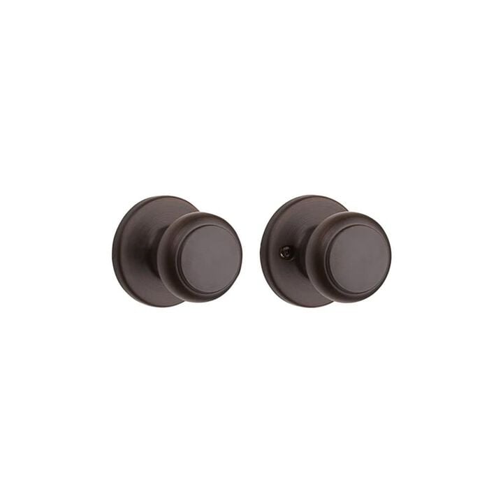 Kwikset Venetian Bronze Hall/Closet Cove Passage Door Knob