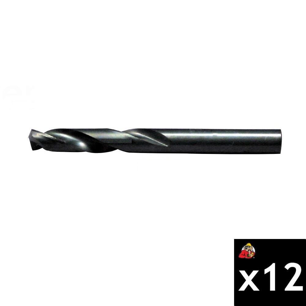 Viking Drill 9/64 Inch Type 260-T HSS Machine Length Drill Bit Bundle, 12 Pieces, large image number 1