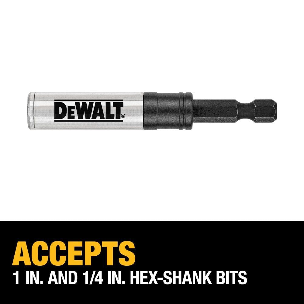 DEWALT 3 Inch Locking Magnetic Screwdriving Bit Holder, large image number 4