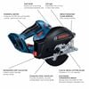 Bosch 18V 5 3/8in Metal Cutting Circular Saw (Bare Tool), small image number 2