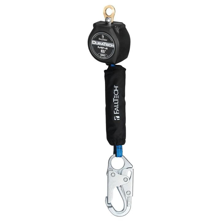 Falltech DuraTech 6' Single Leg Mini Personal SRL with Snap Hook, large image number 0