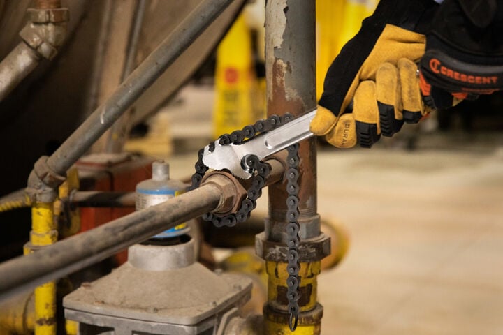 Crescent Chain Wrench, large image number 2