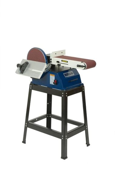 RIKON 6in x 48in Belt /10in Disc Sander with Stand, large image number 0