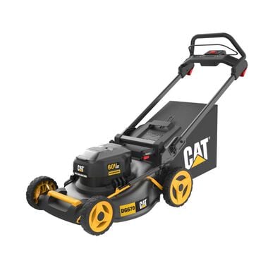 CAT DG670 60V 21in Brushless Lawn Mower Kit