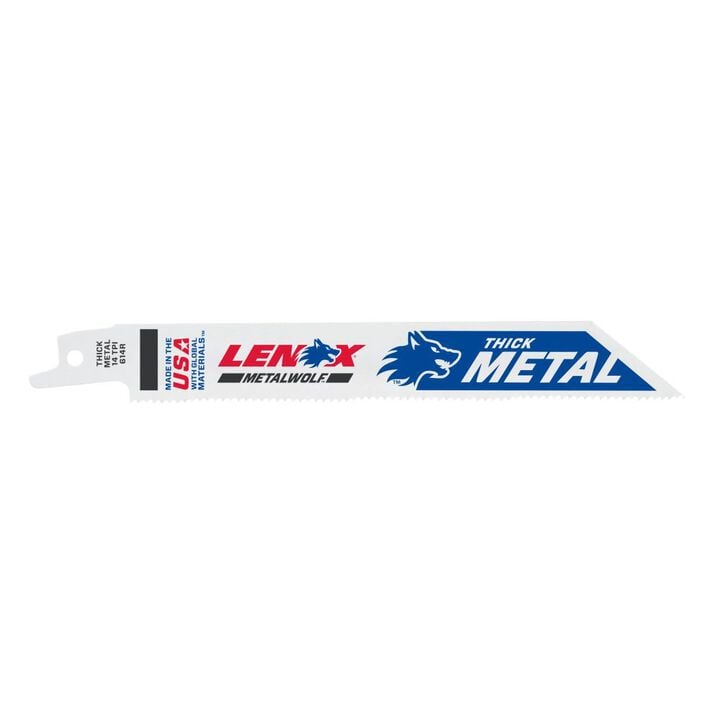 Lenox Reciprocating Saw Blades Metal Cutting 6 Inch 18 TPI 25 Pack, large image number 6
