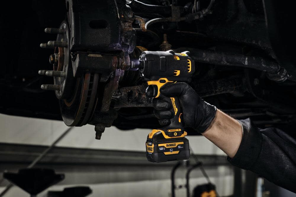 DEWALT 12V MAX 1/2 inch Impact Wrench (Bare Tool) with Protective Boot, large image number 8
