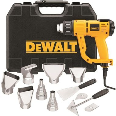 DEWALT Heat Gun Kit with LCD Display