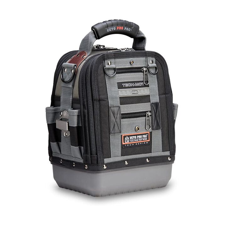 Veto Pro Pac TECH-MCT RB 14 x 12 x 8.5 Inch Medium Sized Closed Top Tool Bag, large image number 0