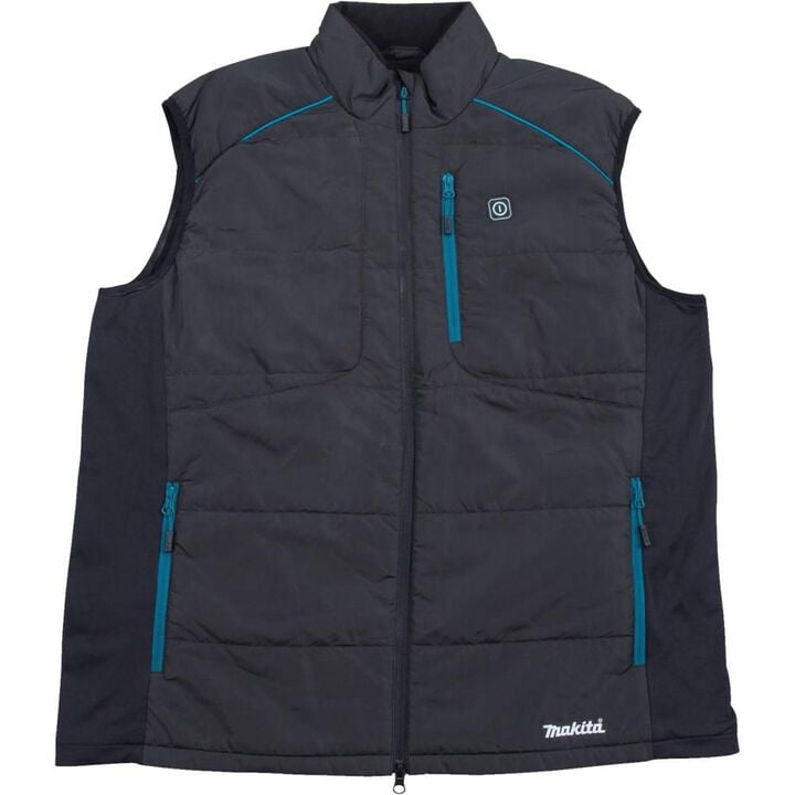 Makita 18V LXT Lithium-Ion Cordless Heated Vest Vest Only (Black Large), large image number 6