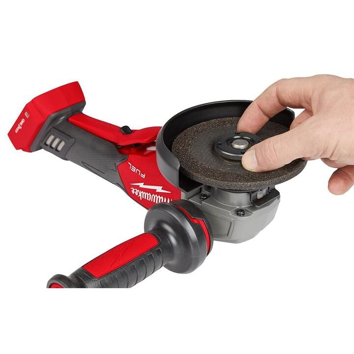 Milwaukee M18 FUEL 4 1/2inch / 5inch Braking Grinder Paddle Switch No Lock (Bare Tool), large image number 13