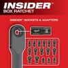 Milwaukee M12 FUEL INSIDER Extended Reach Box Ratchet Kit, small image number 2