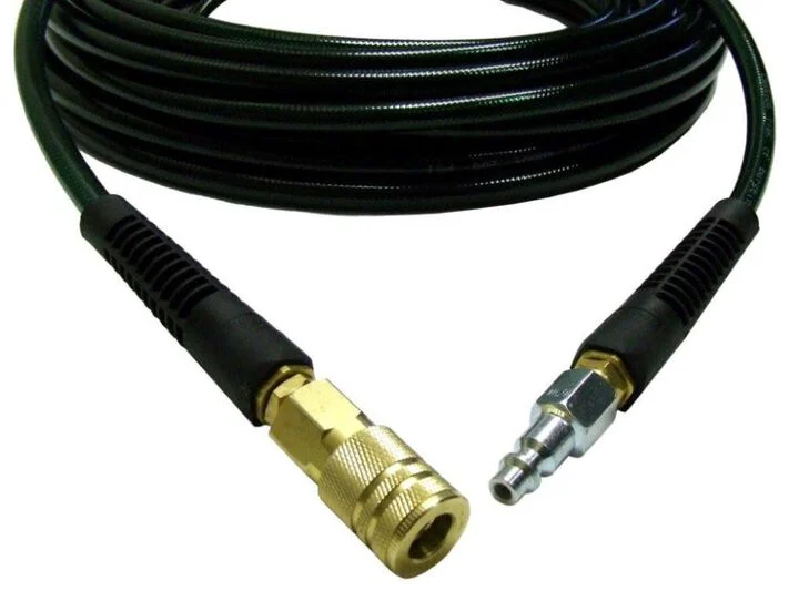 Rolair 1/4In x 50Ft Poly Air Compressor Hose with Fittings