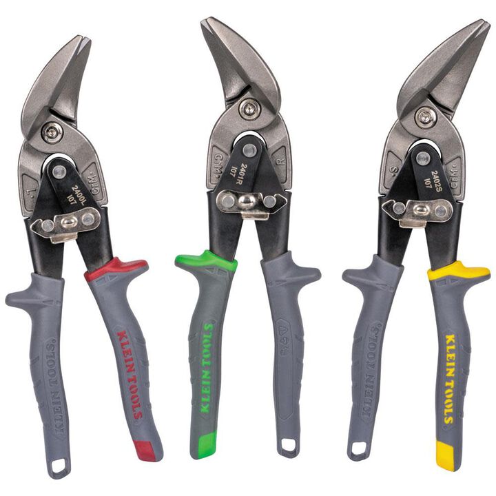 Klein Tools Left Cutting Aviation Snips, large image number 5