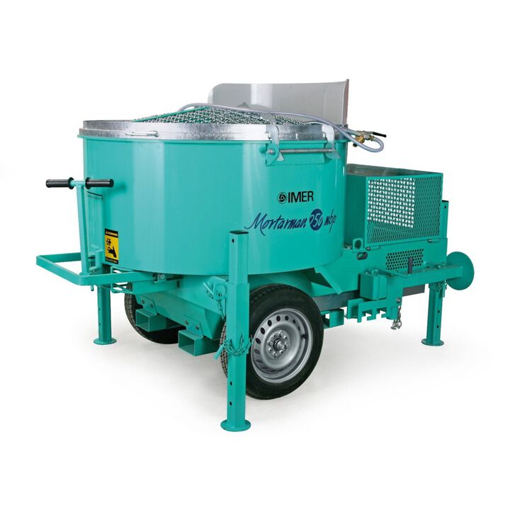 IMER Mix 750 MBP 22 Cu-Ft. 13HP Honda GX Vertical Shaft Paddle Mixer