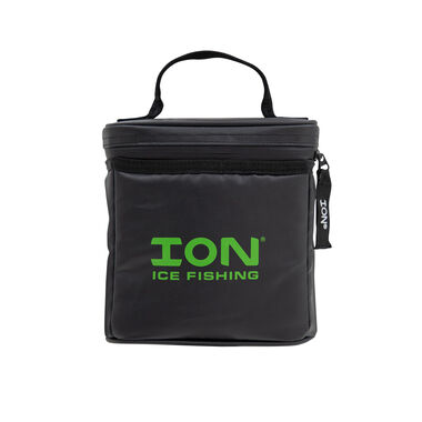 Ion Battery Bag, Storage, Lithium-Ion Batteries, Two Pockets, Waterproof, Black, large image number 0