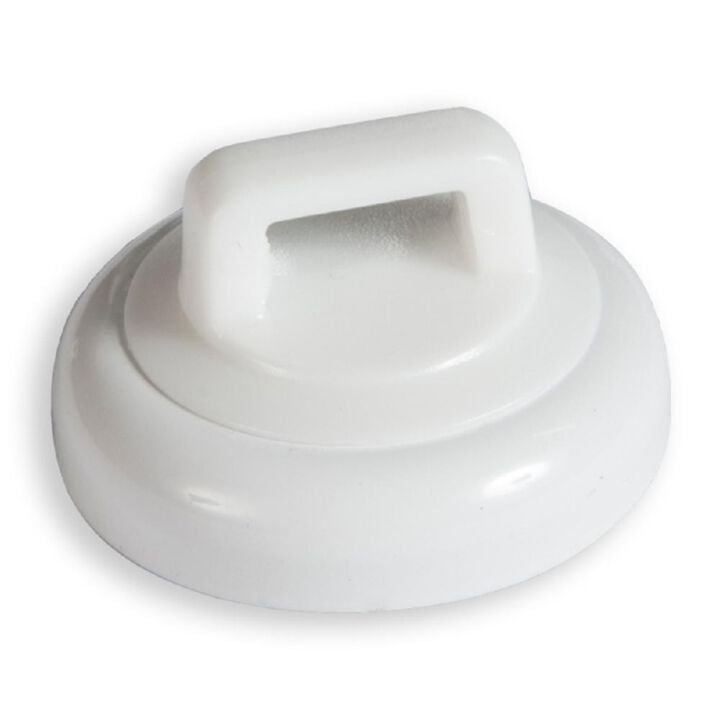 Rack-A-Tiers Mag Daddy Magnetic Zip Tie Mount White 10lb 10pk
