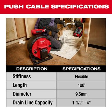 Milwaukee M18 100 Flexible Pipeline Inspection System, large image number 4