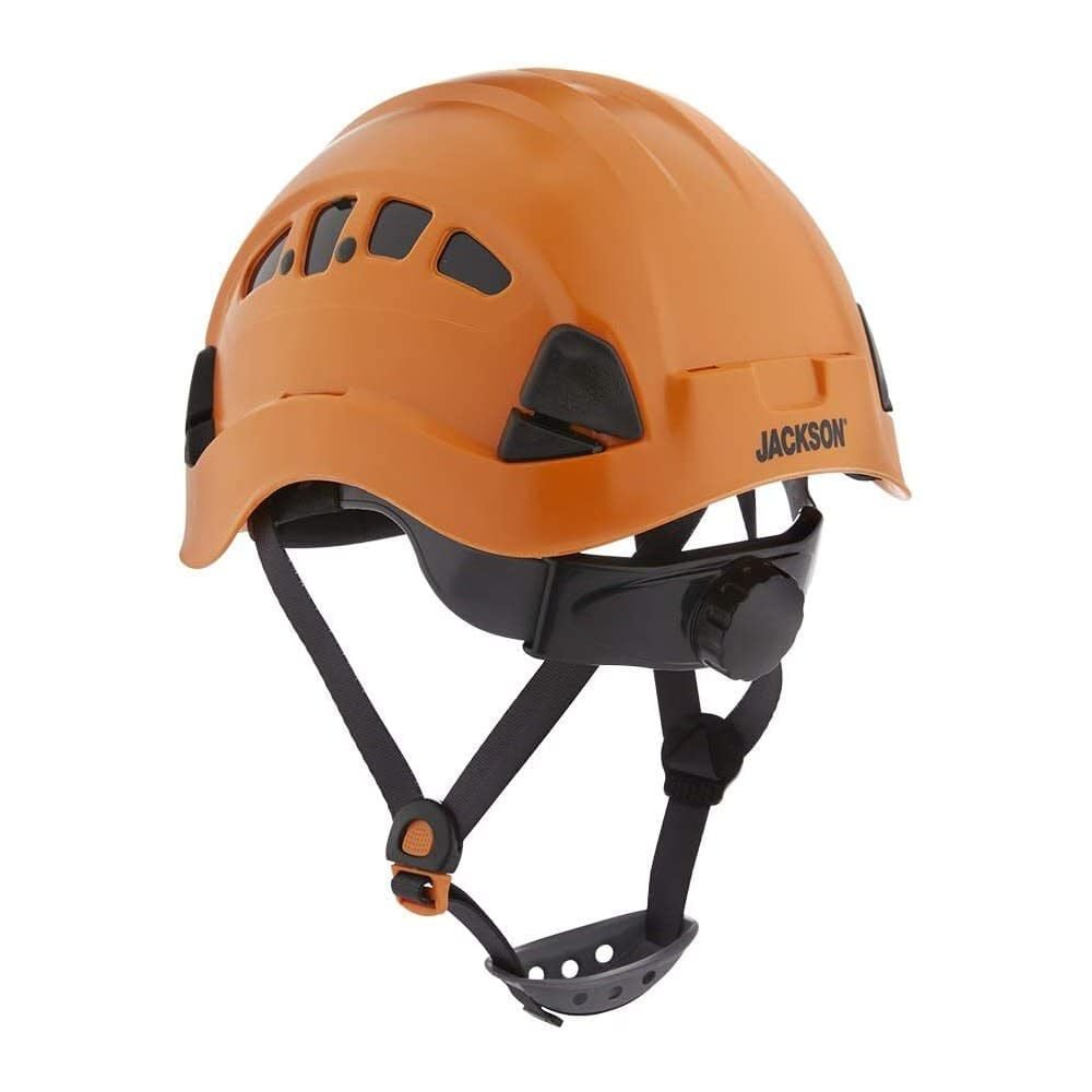 Jackson Safety Industrial Climbing Vented Hard Hat, CH-400 Orange, large image number 6