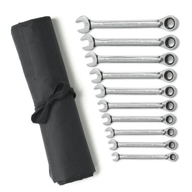 GEARWRENCH 12 Point Combination Metric Wrench 10pc