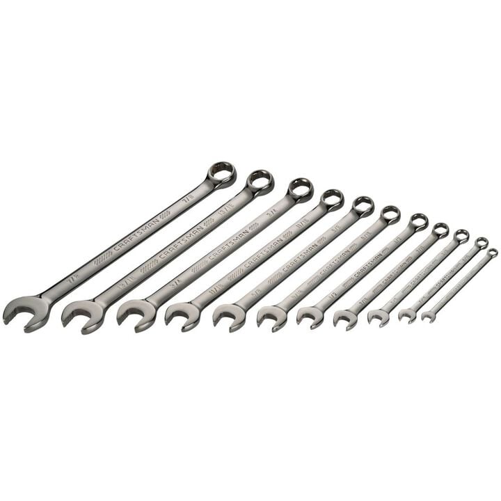CRAFTSMAN OVERDRIVE SAE Wrench Set, 11 Piece, large image number 3