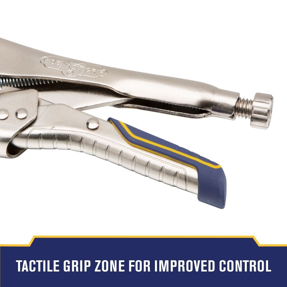 Irwin Vise-Grip Locking Pliers, 10 in Fast Release Curved Jaw, large image number 2